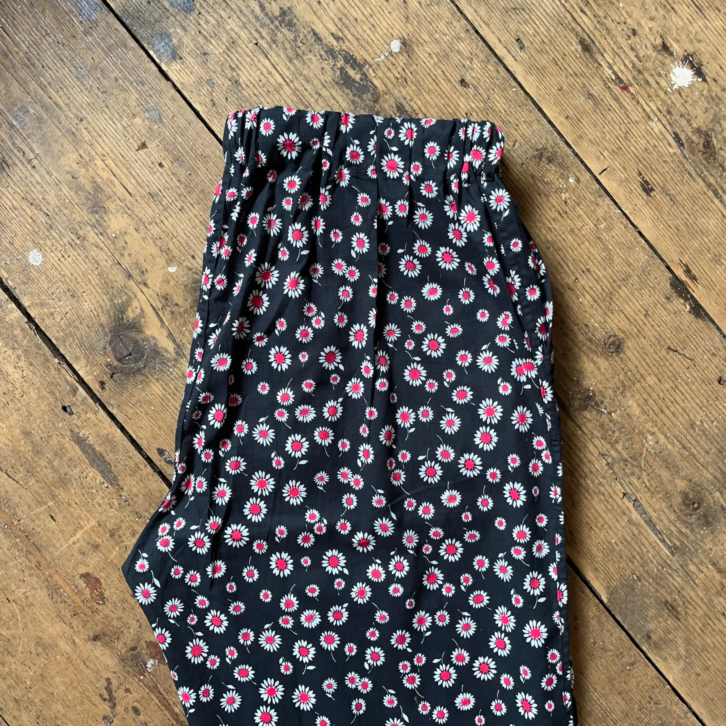 Regent - Lounge Pants - Black Floral - PJ