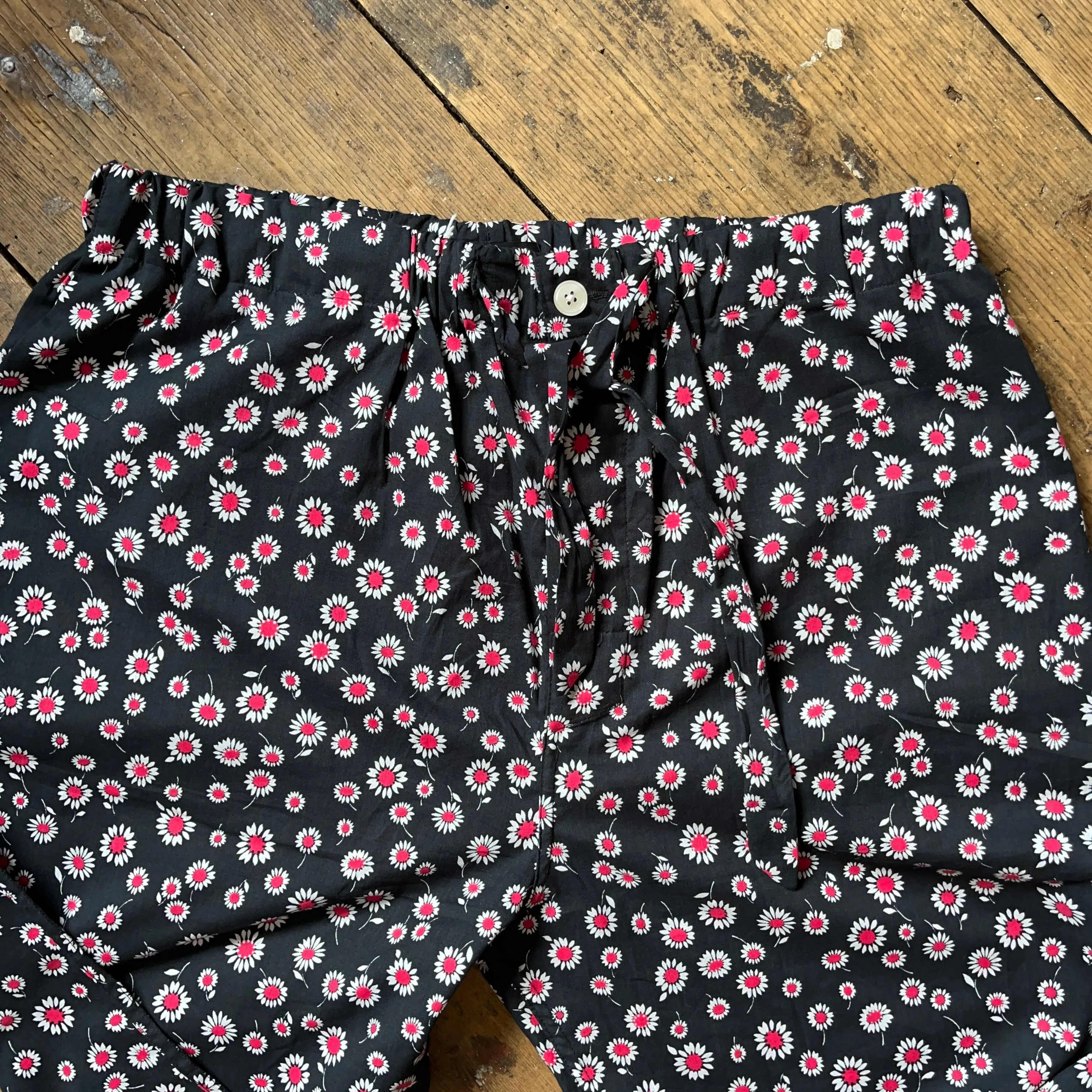 Regent - Lounge Pants - Black Floral - PJ