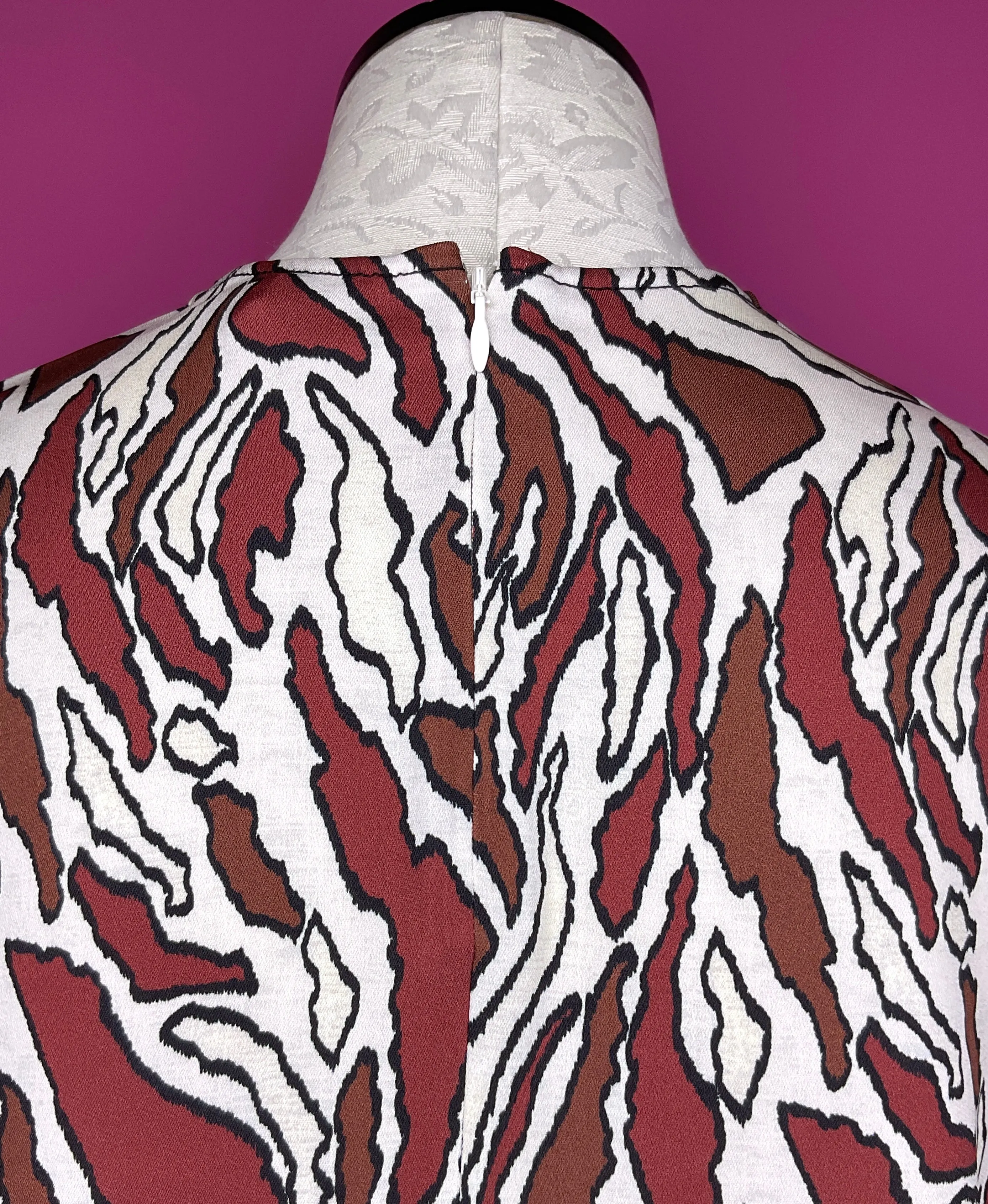 REISS NEW ALANA TIGER PRINT TOP - 4