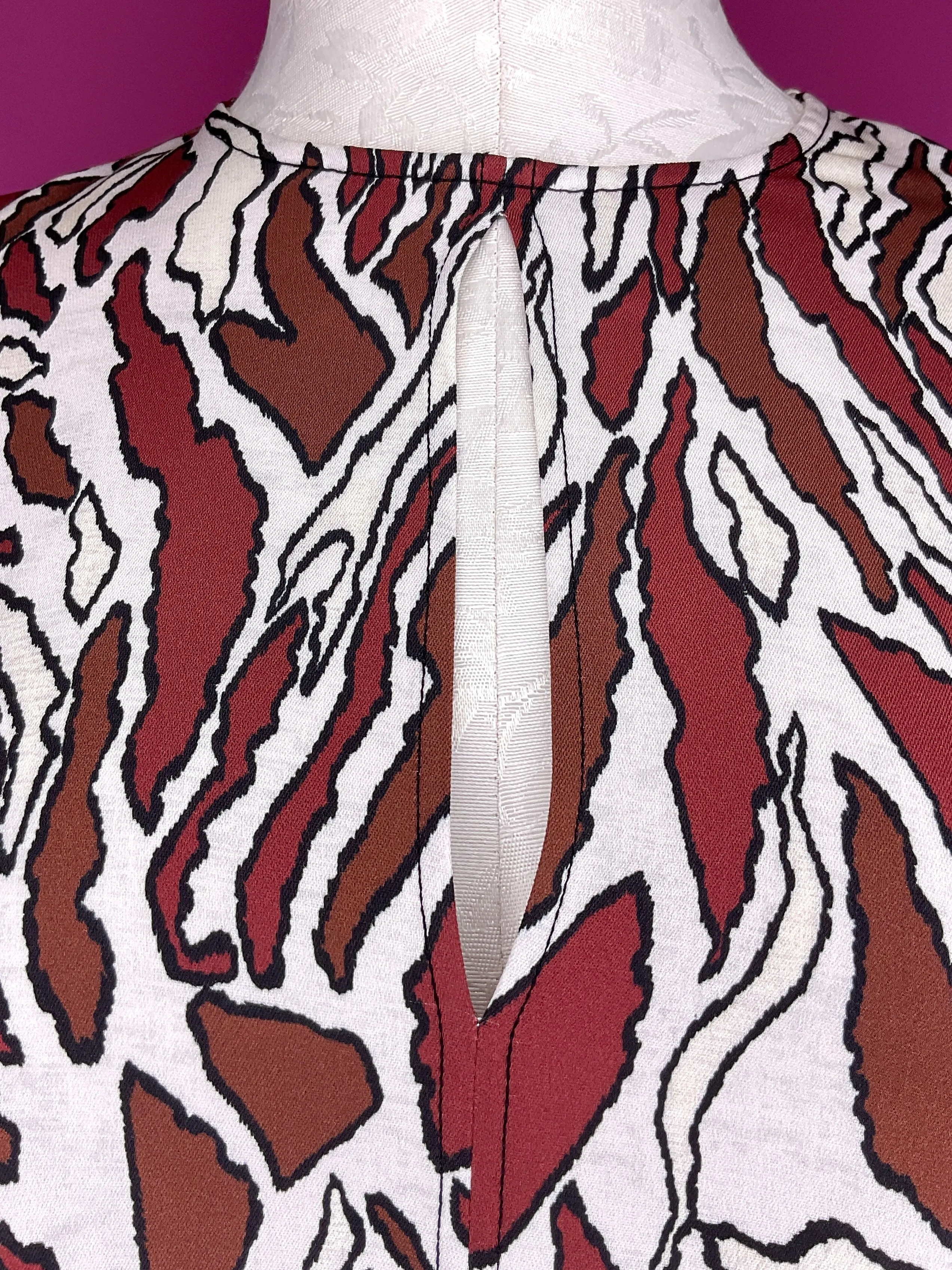 REISS NEW ALANA TIGER PRINT TOP - 4