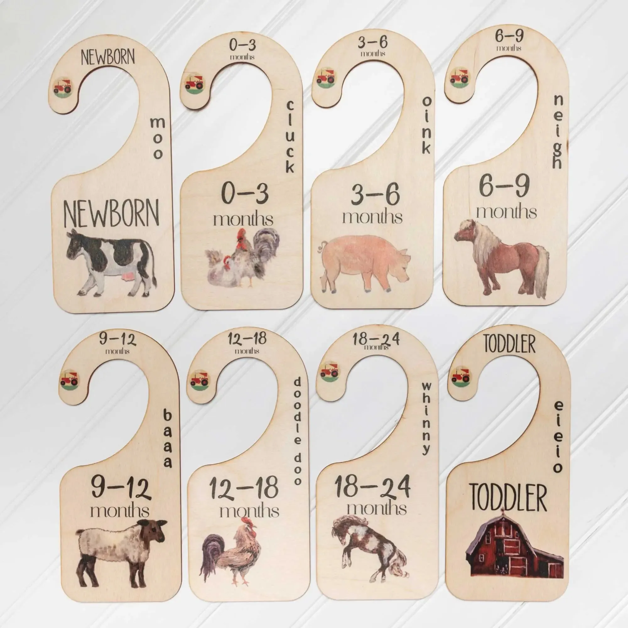 Rustic Wood Closet Dividers Barnyard