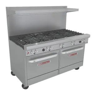 Southbend 4601DD Ultimate Restaurant Range, 10 Burners, 2 Ovens, Natural Gas, 60"