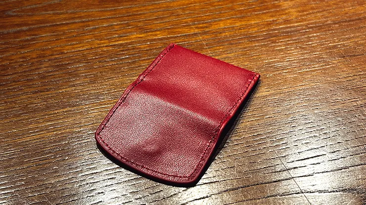 The Cowhide Coin Wallet (Red)