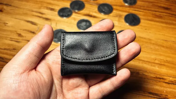 The Cowhide Coin Wallet