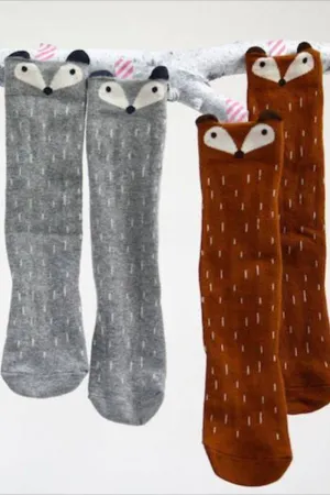 Trendy Fox Socks