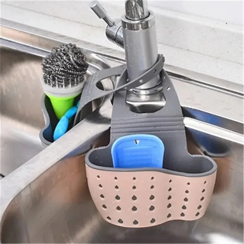 Useful Suction Cup Kitchen Sponge Drain Holder