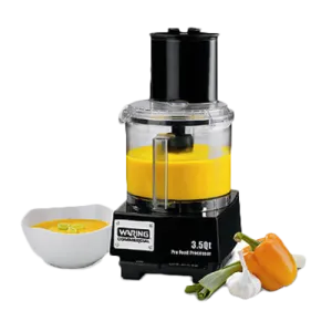 WARING WFP14S Commercial Batch Bowl Food Processor with Vertical Chute Feed Design