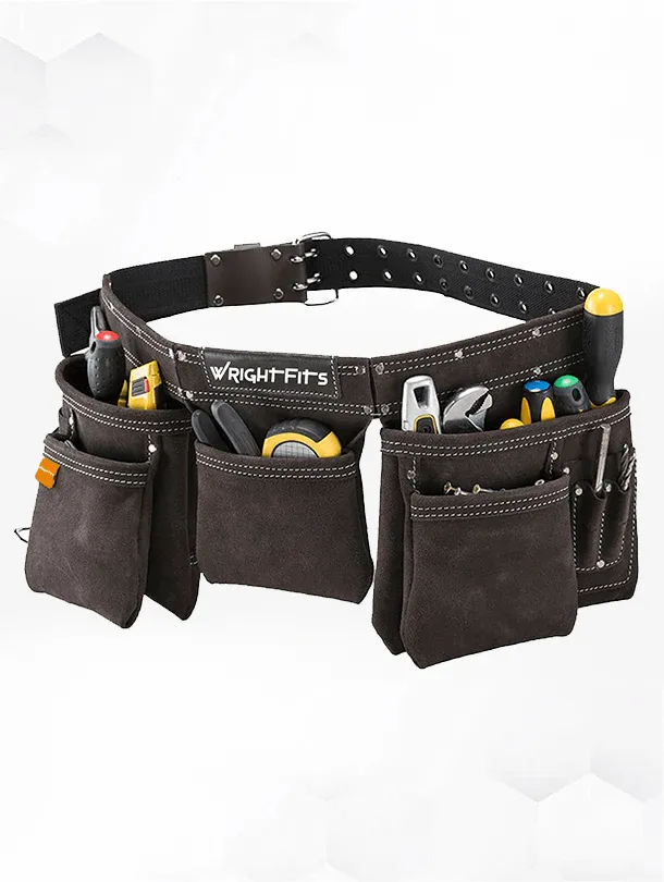 WrightFits Leather Tool Belt Apron - WW180113