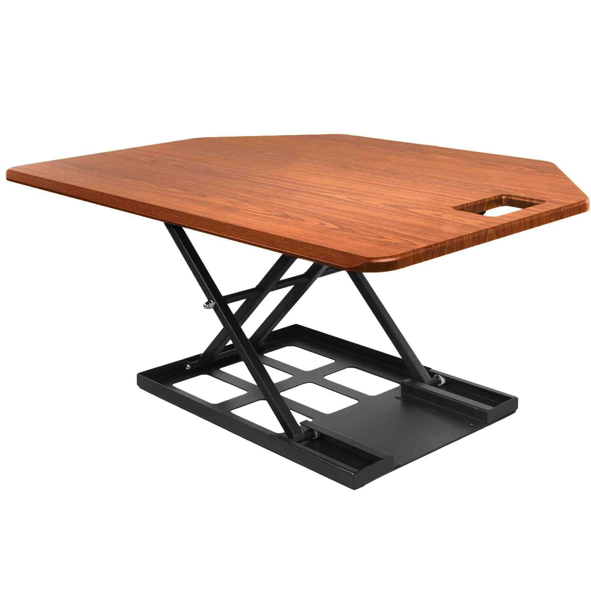 X-Elite Premier 40" Standing Desk Converter - Cherry