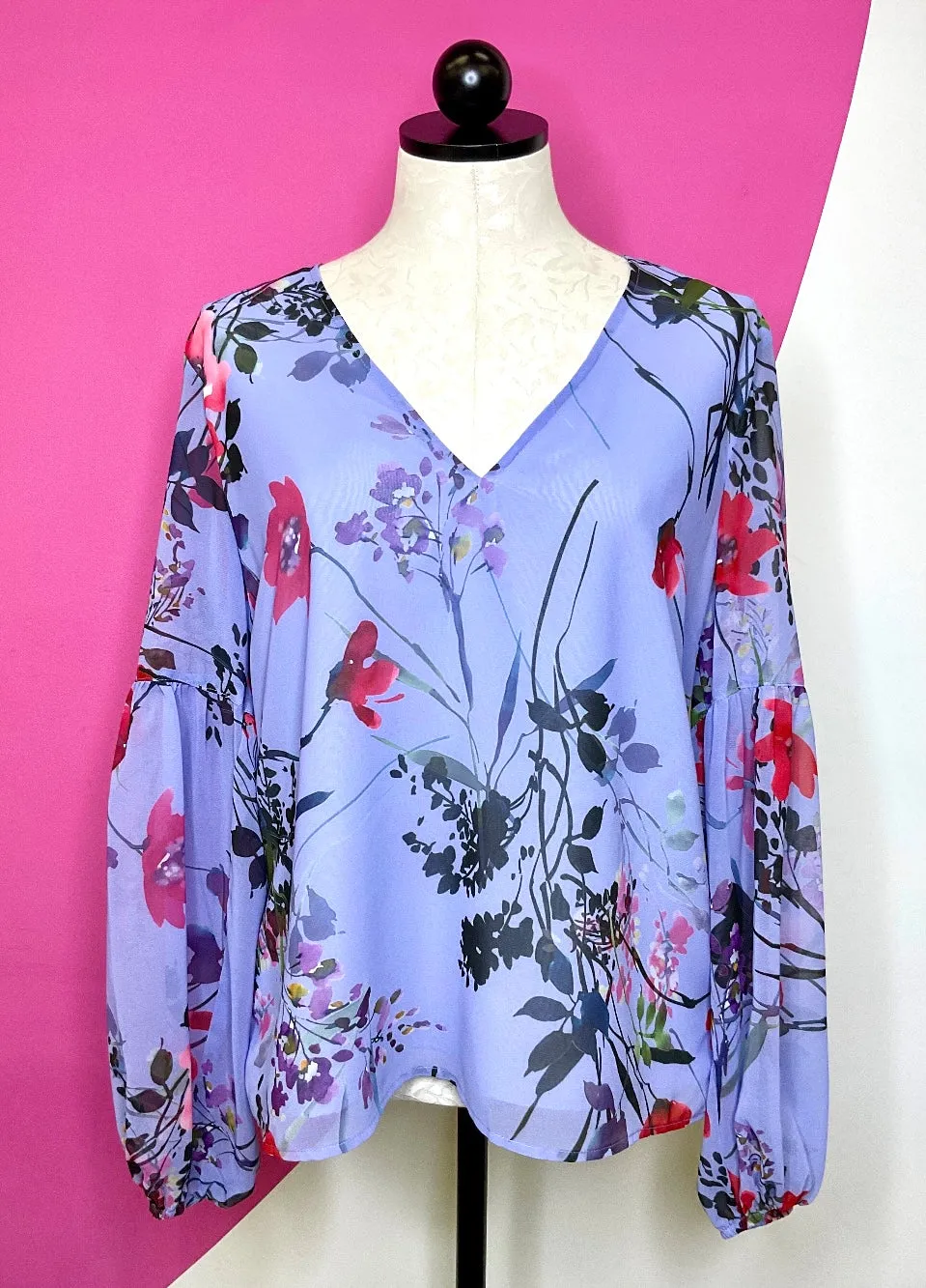 YUMI KIM NEW AMARYN FLORAL TOP - M